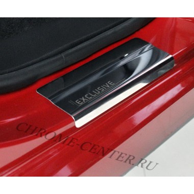 Накладки на пороги VW Tiguan бренд – Croni главное фото